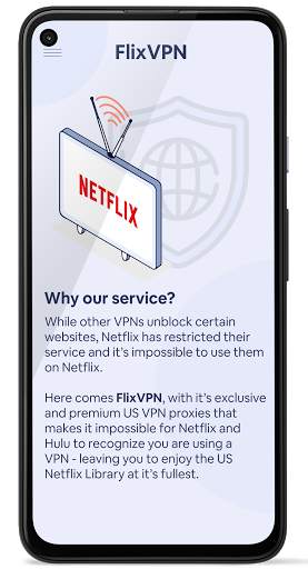 FlixVPN - Unblock Netflix VPN screenshot 3