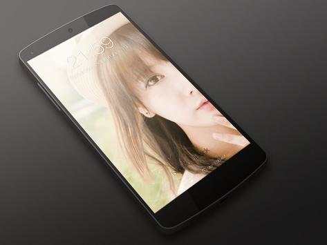 Sweet Girl Wallpaper Locker screenshot 5