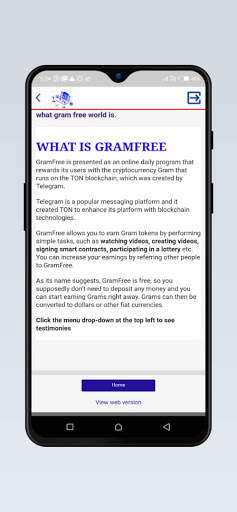 Gramfree review screenshot 2