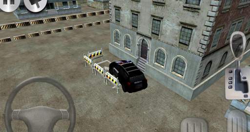 3D Police Car Parking screenshot 9