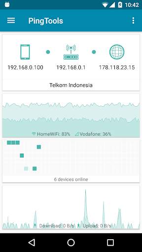 PingTools Network Utilities screenshot 1