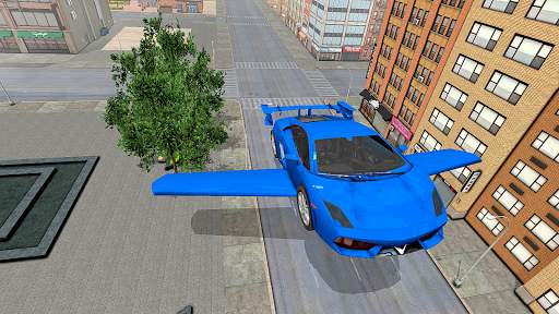 Flying Sports Car Simulator screenshot 3