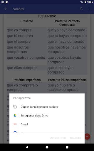 Verbos Español screenshot 14