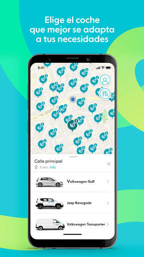 Ubeeqo Carsharing - Alquiler de coches por horas screenshot 3