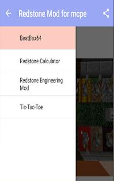 Redstone Mod for mcpe* screenshot 2