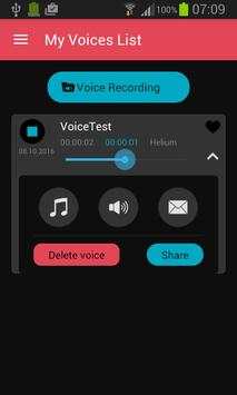Voice Changer and Recorder screenshot 7