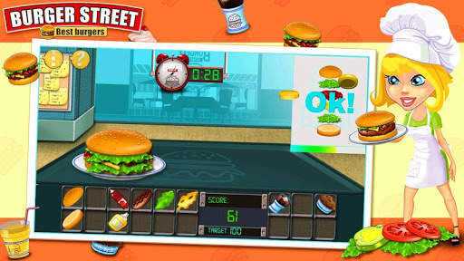 Cooking burger cafe simulator screenshot 3
