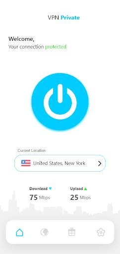 VPN Private - Free VPN Unlimited स्क्रीनशॉट 2