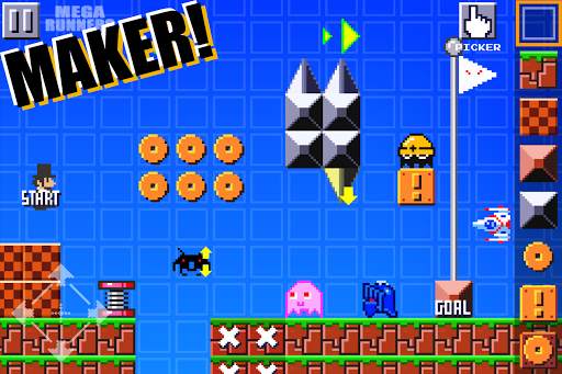 Super Mega Runners:Stage Maker screenshot 4