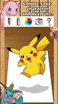 How to Draw: Pokemon 3D screenshot 1