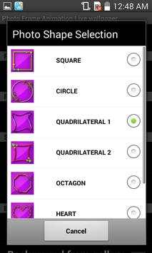 Photo Frame Animation LWP screenshot 6