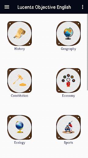 General Studies  Objective GK in English - Offline screenshot 2