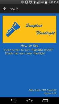 Simplest Flashlight screenshot 3