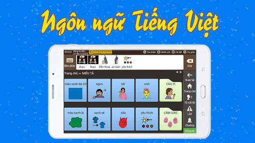 Ứng dụng Avaz Tiếng Việt cho giao tiếp. screenshot 7
