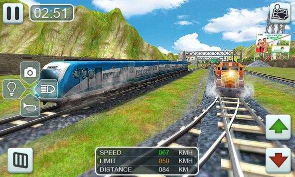 Train Driving Simulator - Crossing Railroad Game screenshot 3