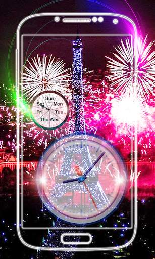 Paris Clock Live Wallpaper HD screenshot 8