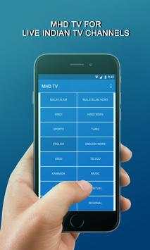 MHD TV: MOBILE TV, LIVE TV screenshot 1