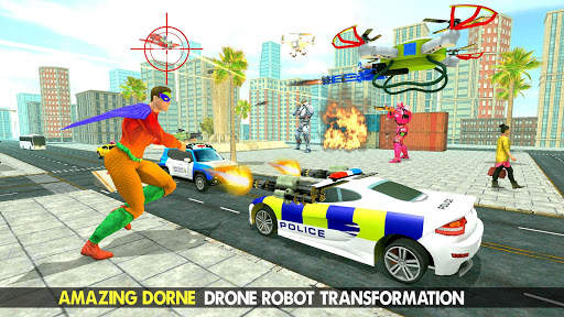 Multi Robot Transform Car Game screenshot 4