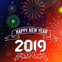 Happy New Year 2019 Greetings logo
