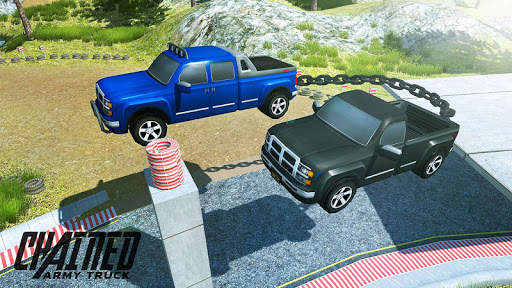 Chained Truck Mega Ramps Game screenshot 1