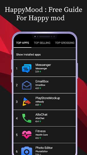Happy Mod -  Mod Happy Apps Guide HD screenshot 4