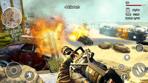 WW2 Gun Strike: World War 2021- Shooting Simulator screenshot 2