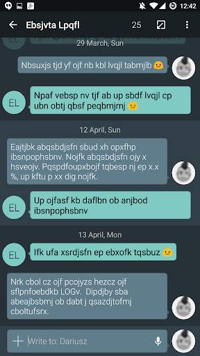 YAATA - SMS/MMS messaging скриншот 5