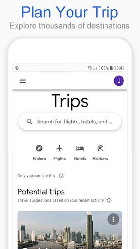Trips - Travel Planner for Google screenshot 1