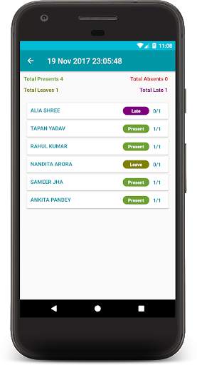 Offline Attendance Manager screenshot 4