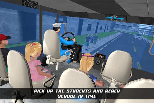 Sopir Bus Sekolah: Fun Kids screenshot 13