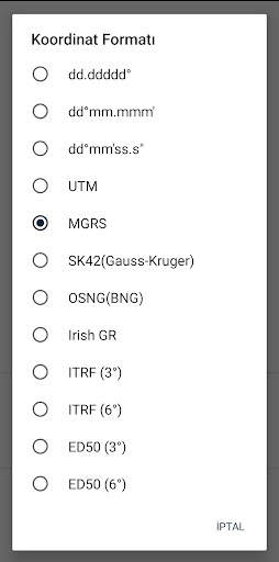 Mgrs & Utm Map screenshot 6