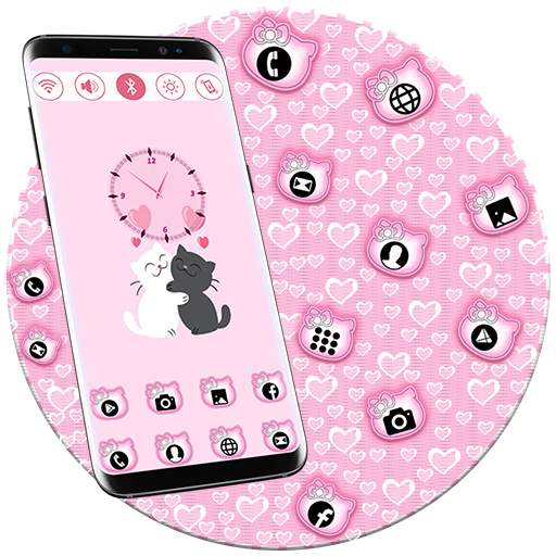 Pink Kitty Launcher 1.3