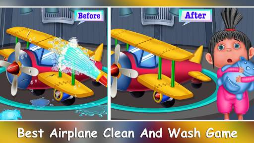 Airplane Cleaning - Airport Manger Game screenshot 1