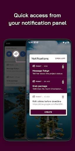 Pinnit - Create & pin notifica screenshot 4