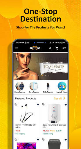 Getkart - Best Online Shopping App screenshot 1