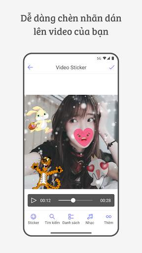 Chèn Sticker Vào Video (Chèn Nhãn Dán Lên Video) screenshot 1