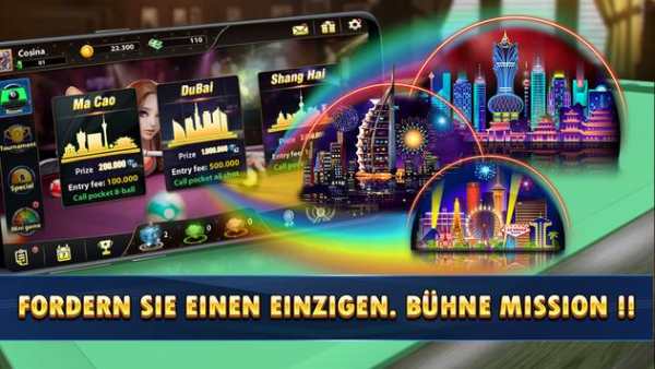 8 Pool Billard - 8 Ball Pool Offline-Spiel screenshot 1