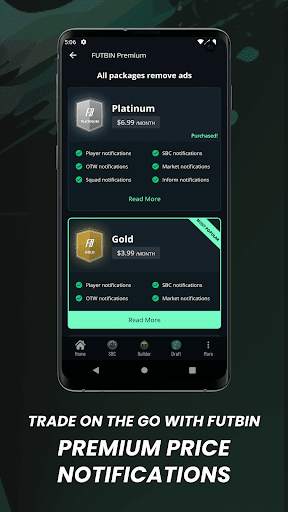 FUTBIN 24 Database & Draft स्क्रीनशॉट 8