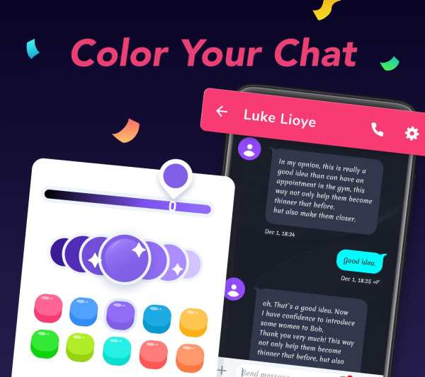 Infinity SMS - Dark Mode, Dark Theme Messenger screenshot 4