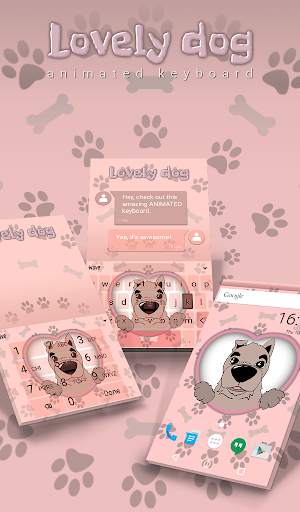 Lovely Dog Wallpaper screenshot 1