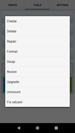 AParted ( Sd card Partition ) скриншот 7