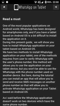 Run whatsapp on android tablet screenshot 3