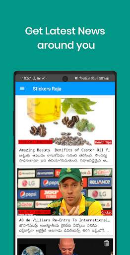 Stickers Raja : Telugu Sticker screenshot 7