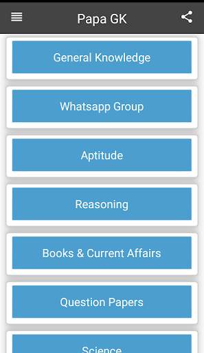 SSC, UPSC All type Exams Material : Papa GK app screenshot 1