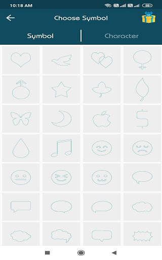 Body Symbol & Camera Selfie Symbol Collage Maker screenshot 10