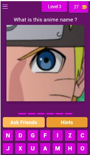 Quiz Anime eyes - 4 pics best Anime game ever скриншот 3