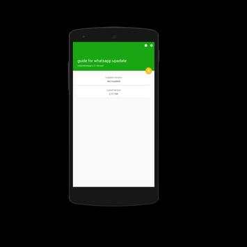 Guide for whatsapp Update screenshot 1
