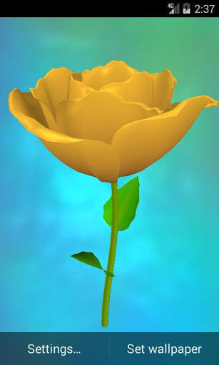 3D Rose Live Wallpaper 8 تصوير الشاشة