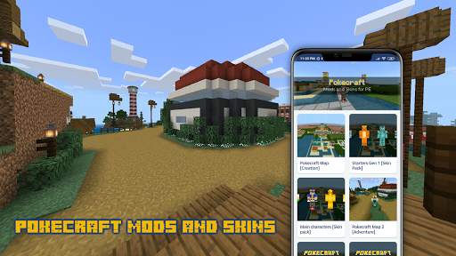 PokeCraft Mods   Pixelmon Skins for MCPE screenshot 1