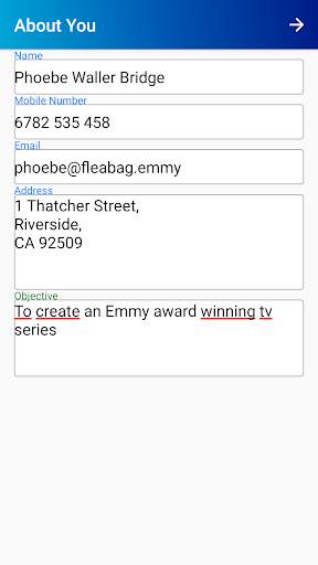 Resume Maker screenshot 4